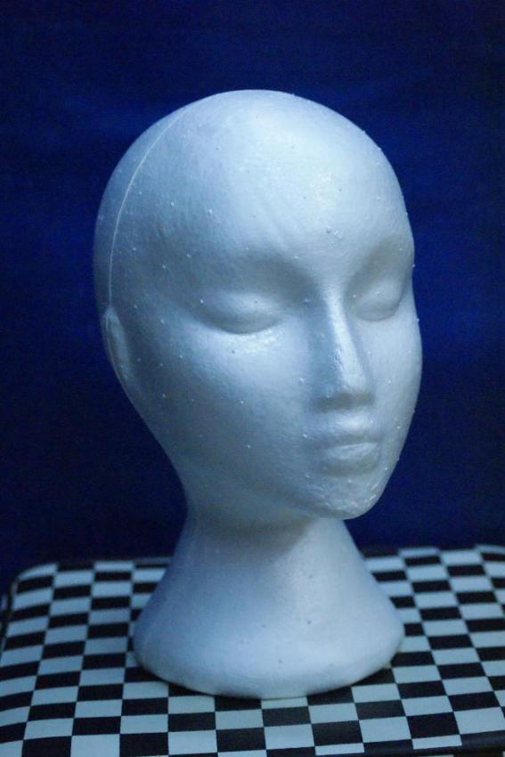 Styrofoam head B